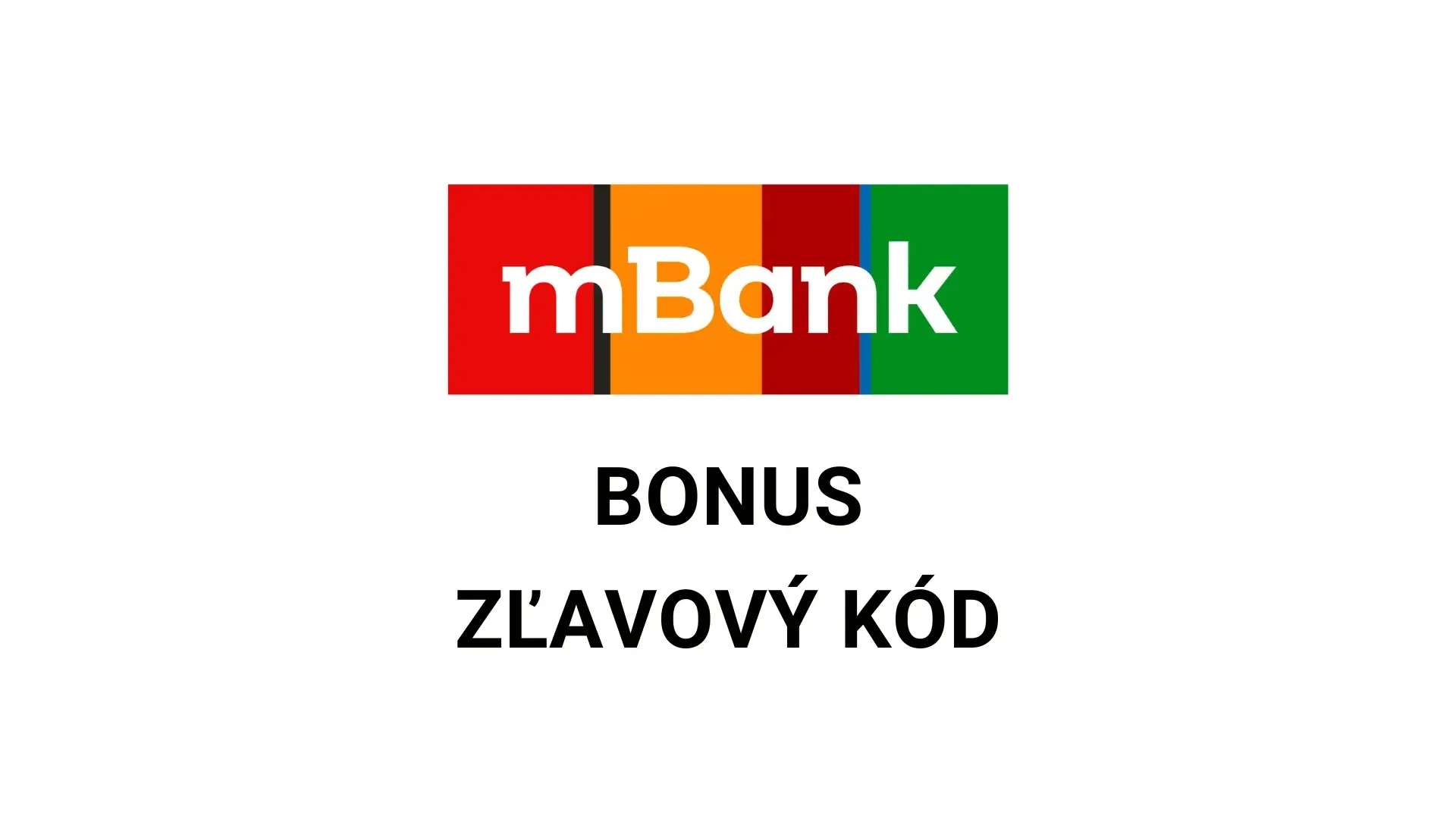 mKonto bonus 100 EUR – zľavový kód