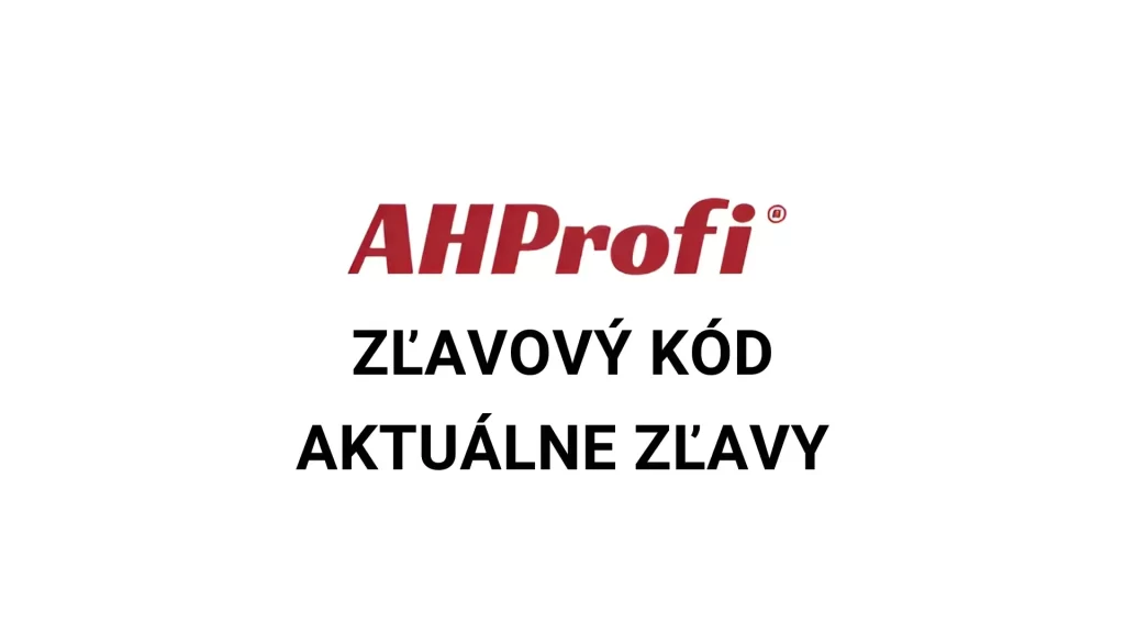 AHProfi zľavový kód