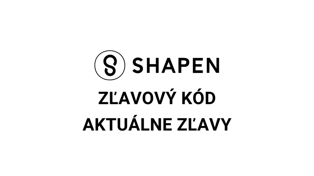 SHAPEN barefoot zľavový kód