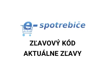 E-spotrebice zľavový kód