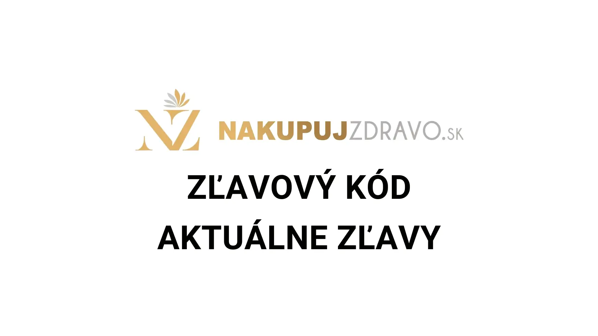 Nakupujzdravo zľavový kód