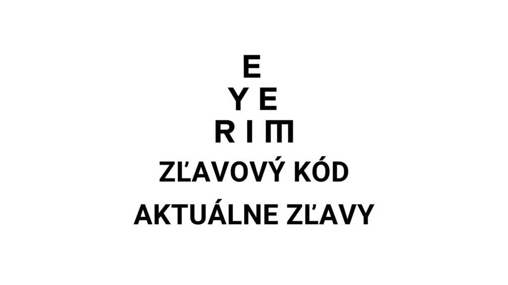 Eyerim zľavový kód