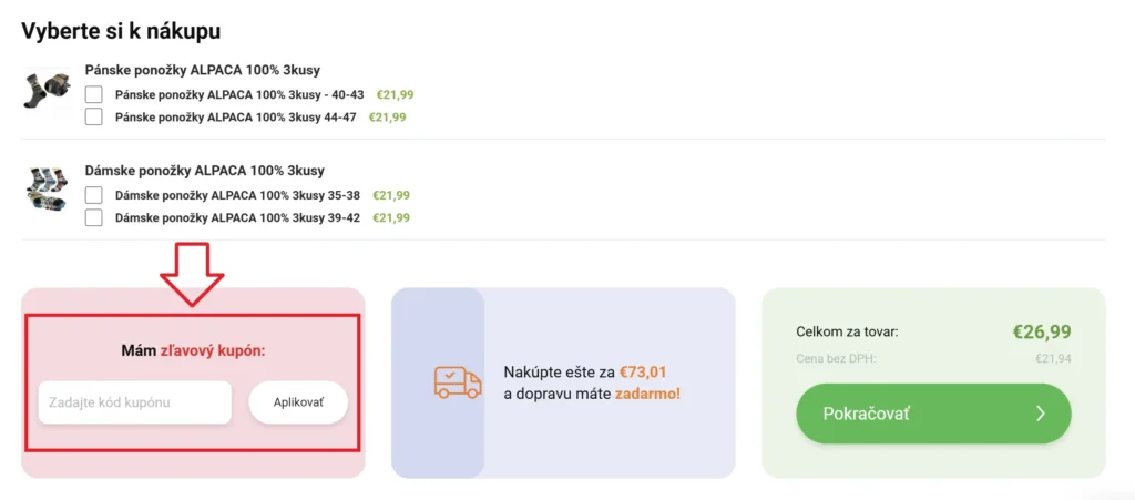 Koze zľavový kupón