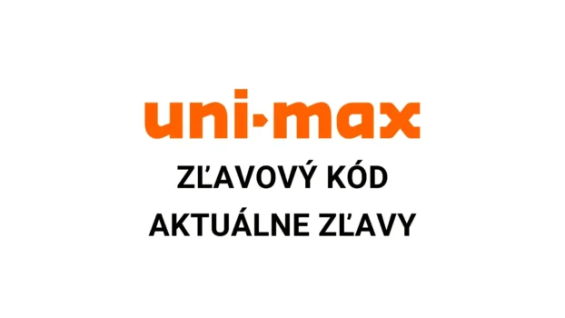 uni-max zľavový kód