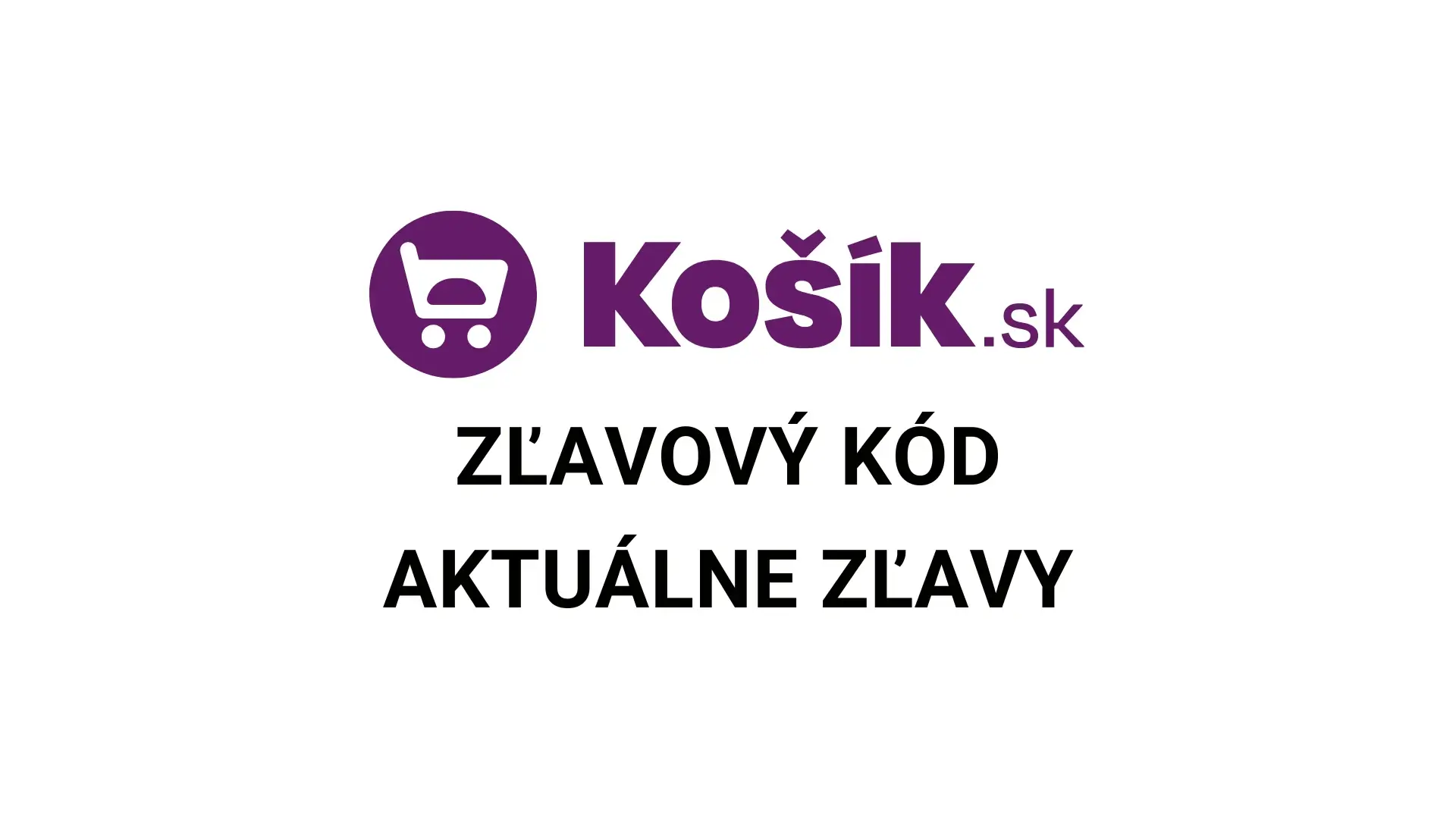 Košík zľavový kód