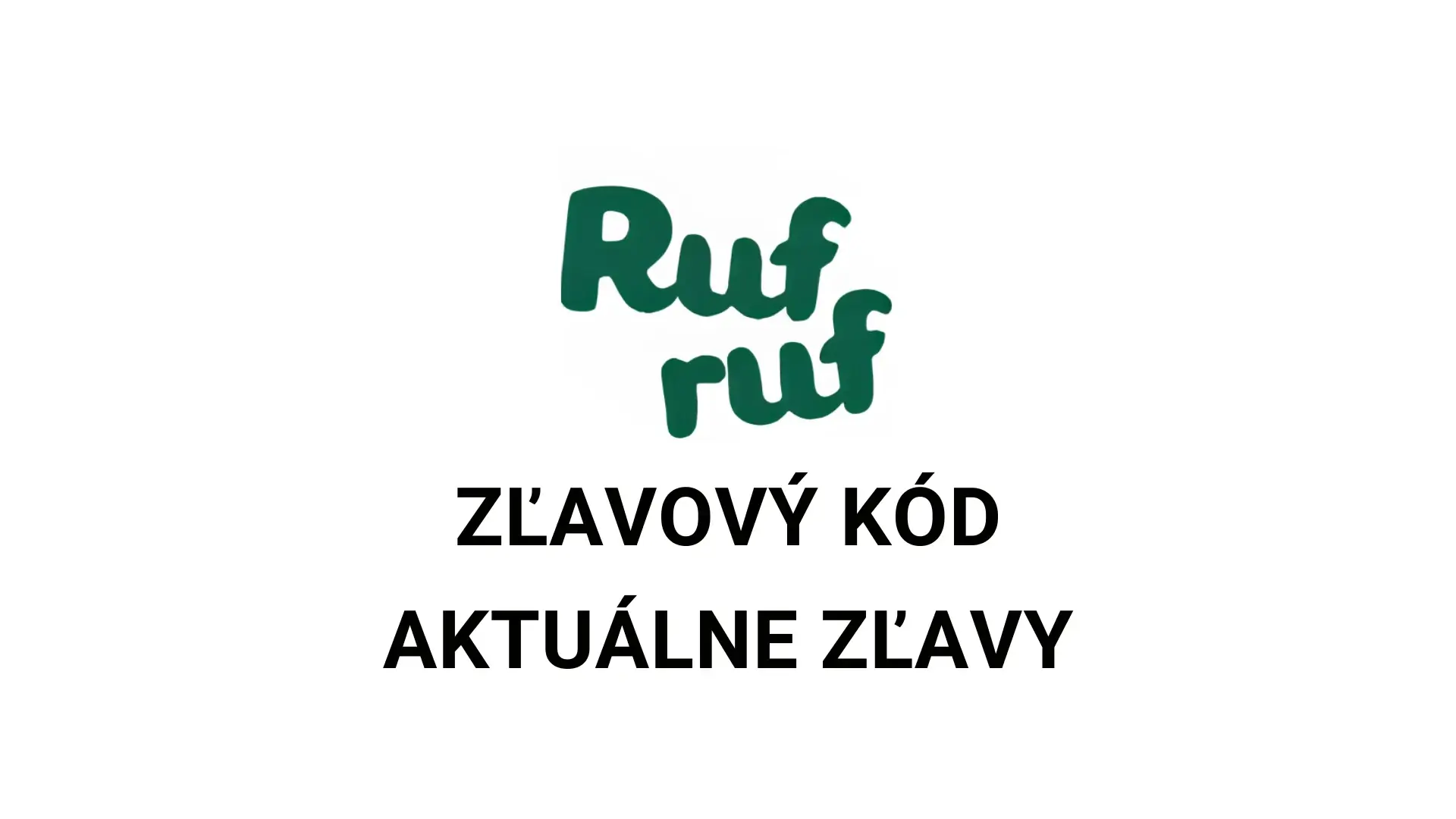 Rufruf zľavový kód